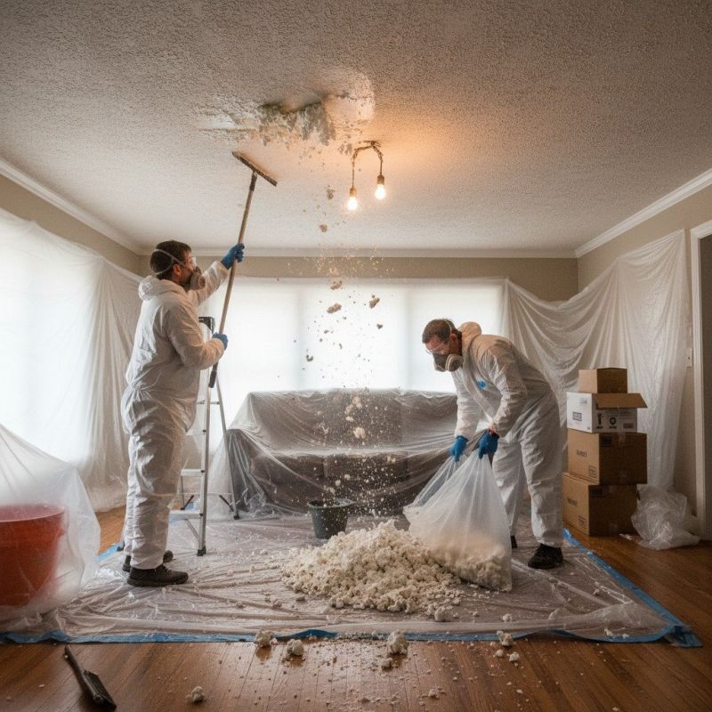 Popcorn Ceiling Renovation in Waco, TX